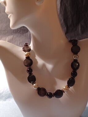 Triple Delight Like a Serving of Spumoni Ice cream - Necklace